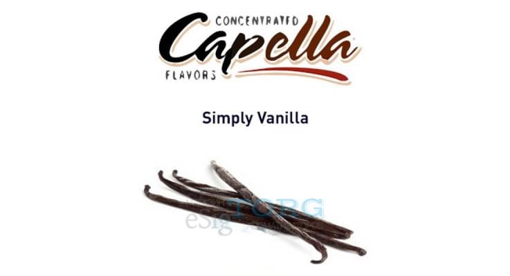 Изображение Ароматизатор Capella Simply Vanilla Ароматизатор Capella Simply Vanilla
